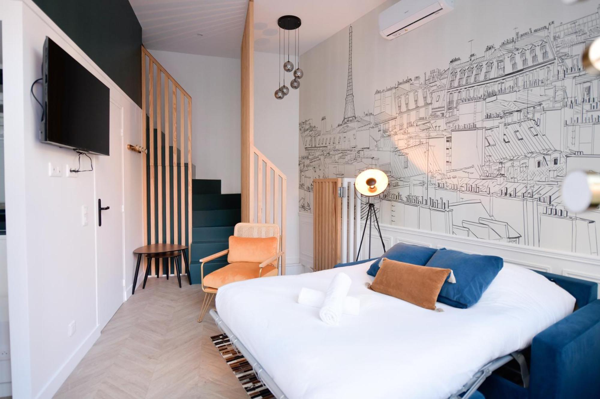 Montmartre Marvel! Designer Apartment Near Metro 파리 외부 사진